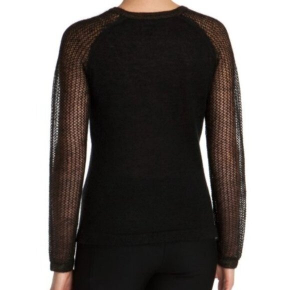 NWOT Ted Baker JAHITZA Metallic Mohair Sweater Pullover size US 6 Mauve - Picture 15 of 15